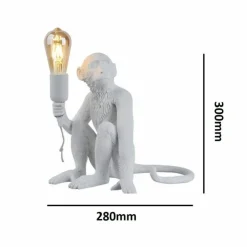 Sklep Kaja Designerska lampka nocna małpa ABR-KARD4-B MONKEY | Kaja Oświetlenie