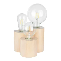 Sklep Kaja Designerska lampka stołowa na 3 żarówki 2266374 VINCENT | Kaja