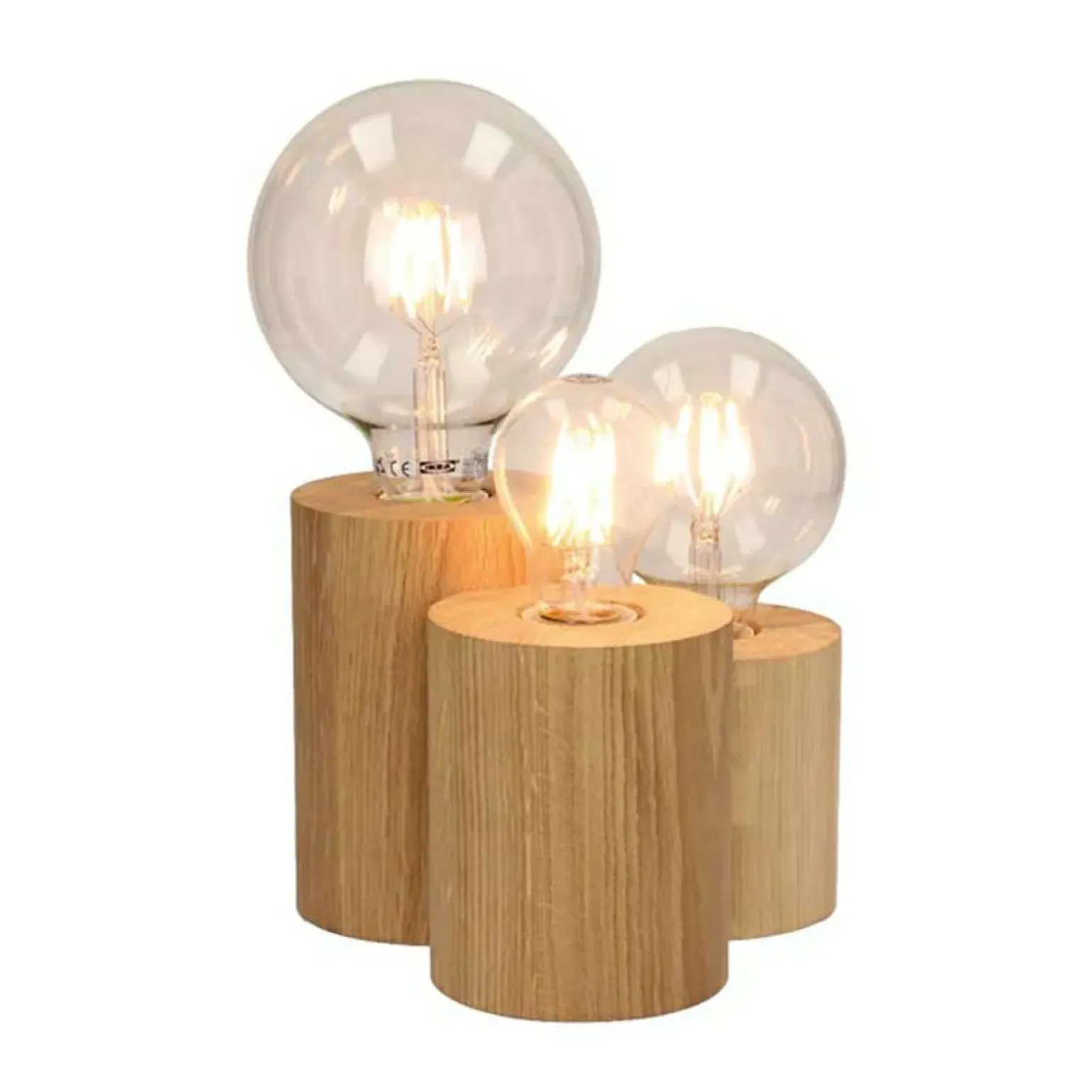 Sklep Kaja Designerska lampka stołowa na 3 żarówki 2266374 VINCENT | Kaja