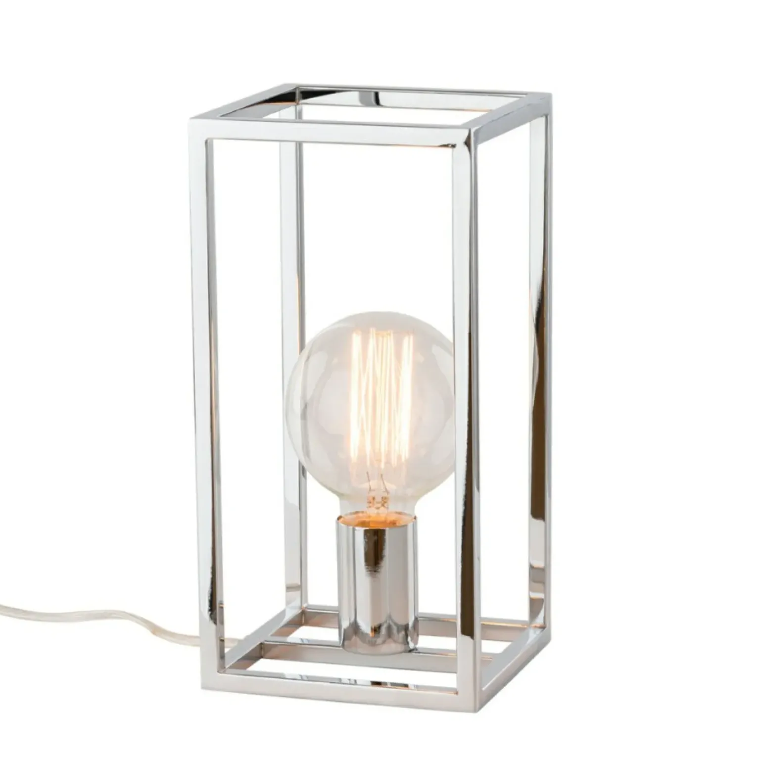 Sklep Kaja Designerska lampka stołowa MT-BR4366-T1 CH SIGALO | Kaja Oświetlenie