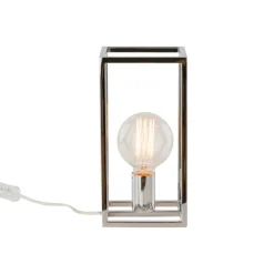 Sklep Kaja Designerska lampka stołowa MT-BR4366-T1 CH SIGALO | Kaja Oświetlenie