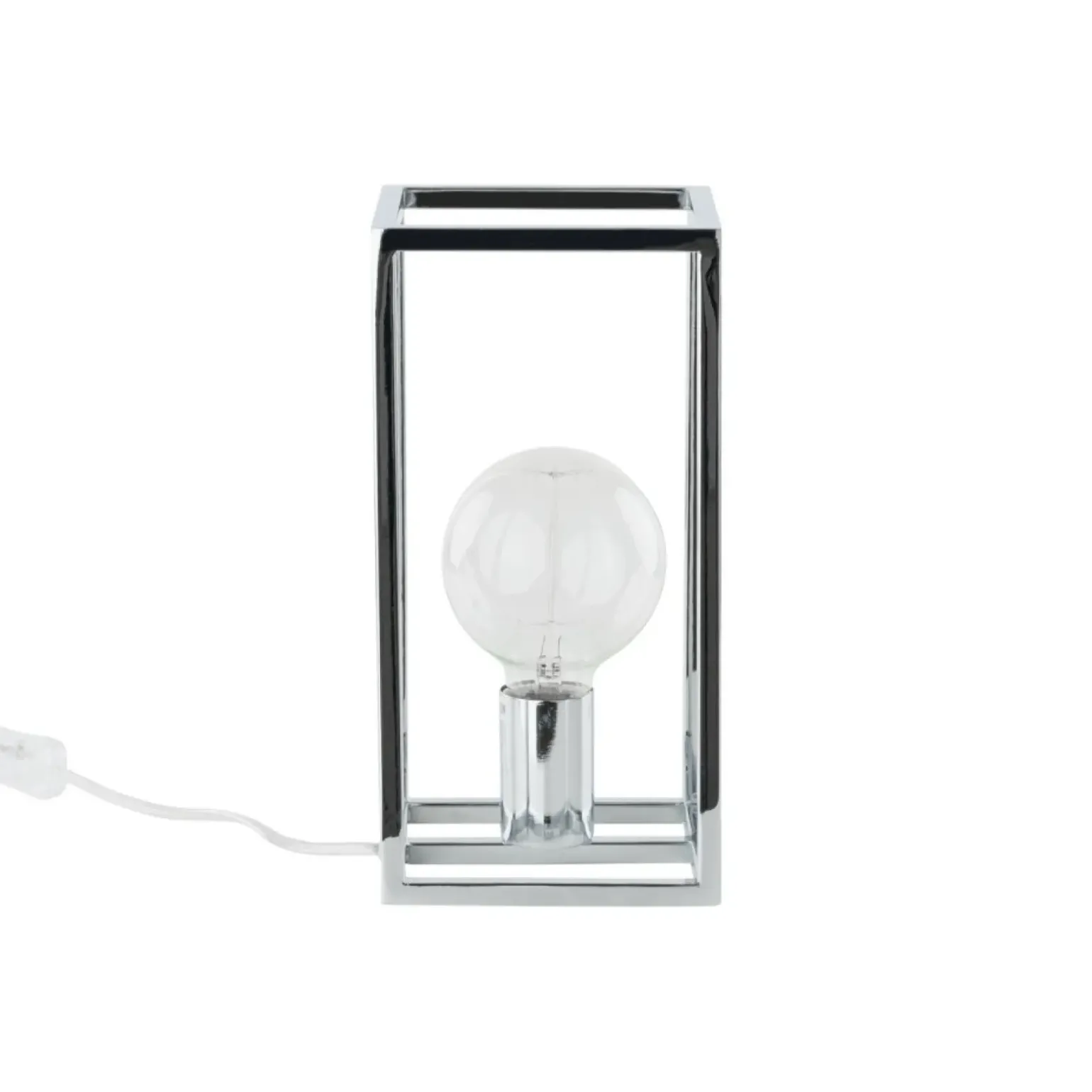 Sklep Kaja Designerska lampka stołowa MT-BR4366-T1 CH SIGALO | Kaja Oświetlenie