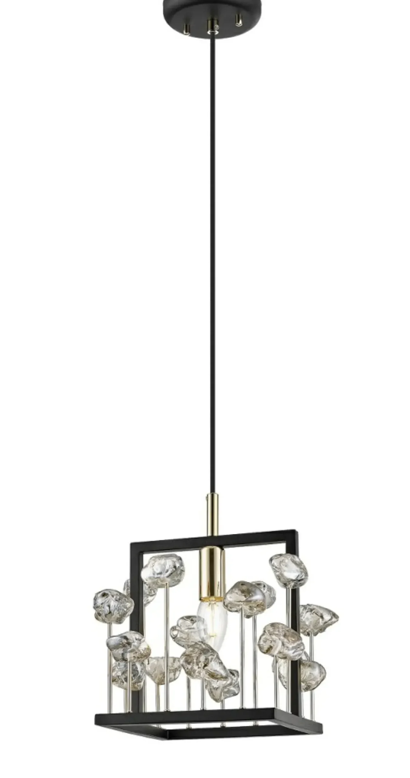 Best Sale Designerska, ozdobna lampa do sypialni P0541-01B-SDAC z serii CAROLINE Żyrandole Nowoczesne