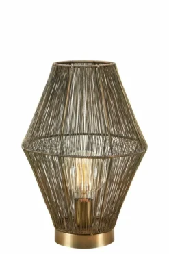 Sklep Kaja Designerska, pleciona lampka na szafkę nocną 108665 CASA | Kaja