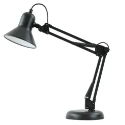 Sklep Kaja Designerska, regulowana lampka biurkowa TB-29743-BK TIAGO | Kaja