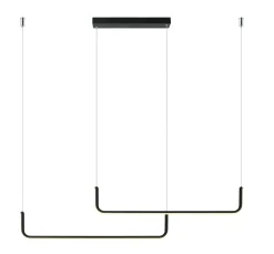 Clearance Designerska, rozłożysta lampa wisząca LP-1015/2P z serii MALAWI | Kaja Żyrandole Nowoczesne