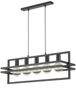 Best Sale Designerska, szeroka lampa nad stół w salonie SIG 32397 MERCI CZ Żyrandole Nowoczesne