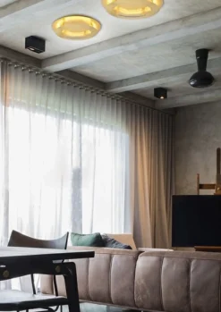 Sklep Kaja Designerska, złota lampa sufitowa LED 98-66213 MERLE | Kaja