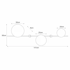 Sklep Kaja Designerski kinkiet, do industrialnych wnętrz K-4639 | Kaja