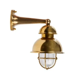 Sklep Kaja Designerski, mosiężny kinkiet elewacyjny A53Z KAVALA | Kaja