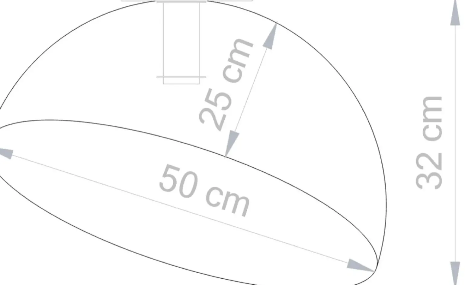 Cheap Designerski plafon, złota półkula SIG 32481 - SFERA 50 ZŁ/CZ NAKR Żyrandole Nowoczesne
