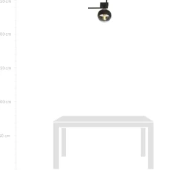 Online Designerski spot natynkowy z kloszem 1132/1G IMAGO | Kaja Oświetlenie Żyrandole Nowoczesne