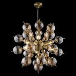 Hot Designerski żyrandol z kulkami MOD133PL-06BS BOLLA | Kaja Oświetlenie Żyrandole Nowoczesne