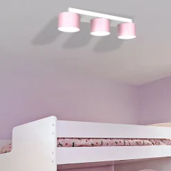 Online Doskonała lampa sufitowa z trzema abażurkami MLP7555 z serii DIXIE | Kaja Oświet Żyrandole Nowoczesne
