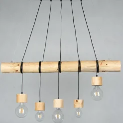 Best Sale Drewniana belka na zwisach, nad stół 69315550 TRABO PINO | Kaja Żyrandole Nowoczesne