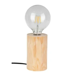 Sklep Kaja Drewniana, industrialna lampka stołowa 76910150 TRABO TABLE | Kaja