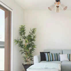 New Drewniana lampa sufitowa z 3 abażurami TK 574 VAIO | Kaja Oświetlenie Żyrandole Nowoczesne