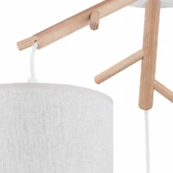 Hot Drewniana lampa wisząca z 3 abażurami TK 6556 ALBERO | Kaja Żyrandole Nowoczesne