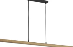 Shop Drewniana listwa wisząca LED nad stół TK 4194 ROLLO | Kaja Oświetlenie Żyrandole Nowoczesne