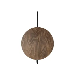 Sklep Kaja Drewniany kinkiet ścienny, w kształcie koła 7655 | Kaja Oświetlenie
