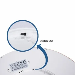 Sklep Kaja , ledowy plafon o średnicy 50cm ABR-PLO-OCED-40W MAZE | Kaja