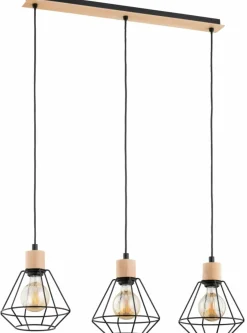 Clearance Druciana lampa wisząca do rustykalnej jadalni AL 62326 KASTEL | Kaja Żyrandole Nowoczesne