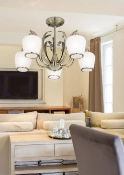 Sklep Kaja Duża, elegancka lampa sufitowa do salonu 35-54968 OPERA | Kaja