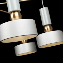 Store Duża, industrialna lampa wisząca MOD030PL-06GR VOID | Kaja Oświetlenie Żyrandole Nowoczesne