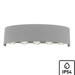 Sklep Kaja Duża lampa na elewację o ciepłej barwie 9489-21 z serii CARLO | Kaja