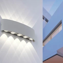 Sklep Kaja Duża lampa na elewację o ciepłej barwie 9489-21 z serii CARLO | Kaja