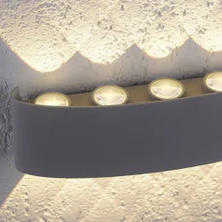 Sklep Kaja Duża lampa na elewację o ciepłej barwie 9489-21 z serii CARLO | Kaja