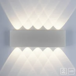 Sklep Kaja Duża lampa na elewację o ciepłej barwie 9489-21 z serii CARLO | Kaja