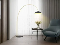 Sklep Kaja Duża lampa podłogowa łuk do salonu WF 3001-104 ROSSKOFF | Kaja