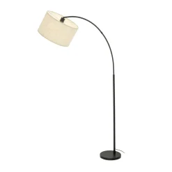 Sklep Kaja Duża lampa podłogowa w kształcie łuku TK 16023 ZENITH LINEN | Kaja