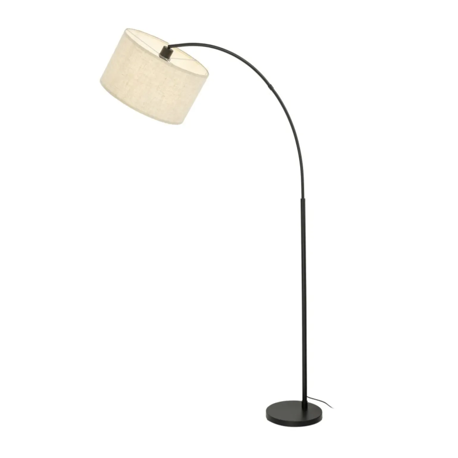Sklep Kaja Duża lampa podłogowa w kształcie łuku TK 16023 ZENITH LINEN | Kaja