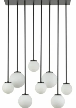 Clearance Duża lampa sufitowa z różnymi kloszami SIG 33495 TULIA | Kaja Żyrandole Nowoczesne