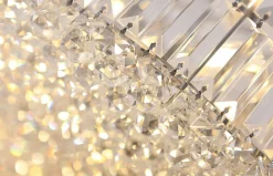 Best Duża lampa wisząca z kryształami Ø80cm MX P0268 PUCCINI | Kaja Żyrandole Nowoczesne