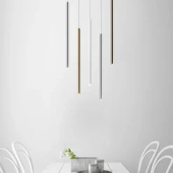 Fashion Długa, punktowa lampa wisząca P0461-01A-F7F7 LOYA| Kaja Oświetlenie Żyrandole Nowoczesne