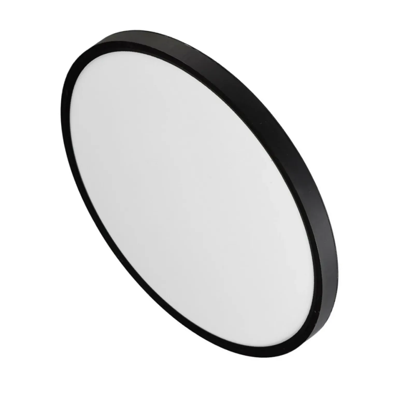 Sklep Kaja Duży, czarny plafon LED ⌀60cm LP-2505/1C-60 BK CALIFORNIA | Kaja