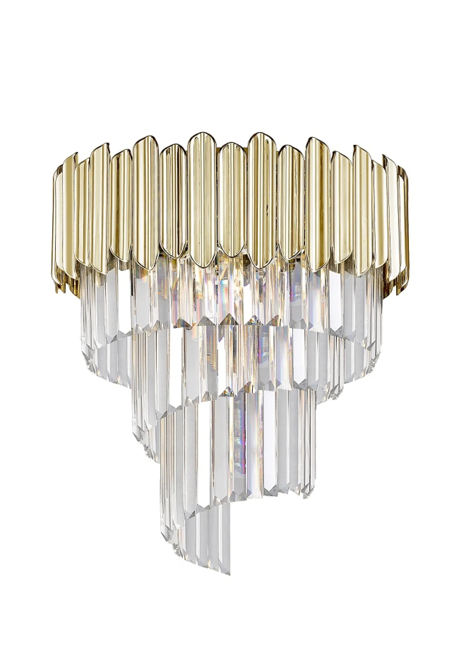 Sklep Kaja Duży, kryształowy plafon do salonu C0535-05C-F4J7 z serii GLADIUS