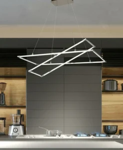 Best Sale Duży, ledowy żyrandol do salonu A0033-321 KSEROS | Kaja Oświetlenie Żyrandole Nowoczesne