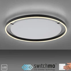 Sklep Kaja Duży, nowoczesny plafon LED do salonu 15392-13 z serii RITUS | Kaja