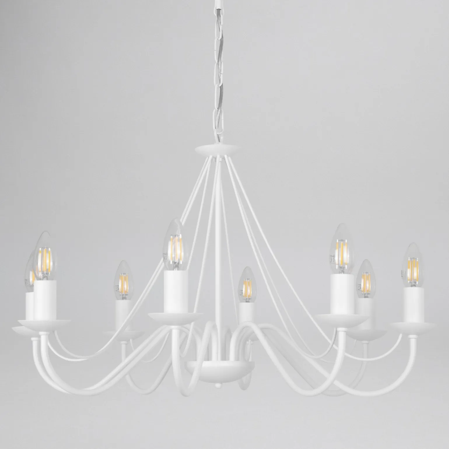 Sklep Kaja Duży, świecznikowy żyrandol do salonu K-3997 BARTEZ II | Kaja