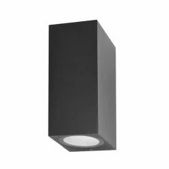 Sklep Kaja Dwukierunkowa, geometryczna lampa na elewację OWL-2198-1SQ serii GENTA