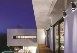 Sklep Kaja Dwukierunkowa lampa ścienna LED na elewację AZ5219 JASON | Kaja