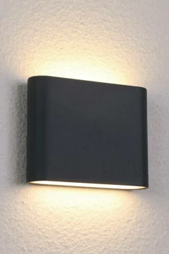 Sklep Kaja Dwukierunkowa, zewnętrzna lampa ścienna 6775 SEMI | Kaja Oświetlenie