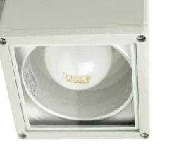 Sklep Kaja Dwukierunkowy kinkiet elewacyjny, kwardat 8001 AL z serii ADELA | Kaja Oświetlen