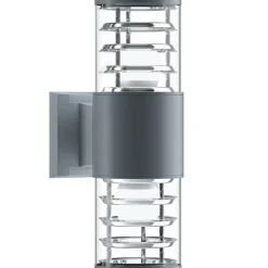 Sklep Kaja Dwukierunkowy kinkiet elewacyjny tuba E27 O576WL-02GR z serii BRONX