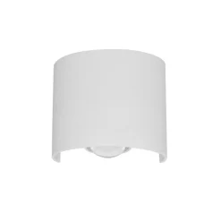 Sklep Kaja Dwukierunkowy kinkiet zewnętrzny 3000K OWL-6650-1-WH-3K ORTELO | Kaja