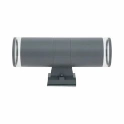 Sklep Kaja Dwukierunkowy, szary kinkiet zewnętrzny tuba 10688 ROCK PRO | Kaja